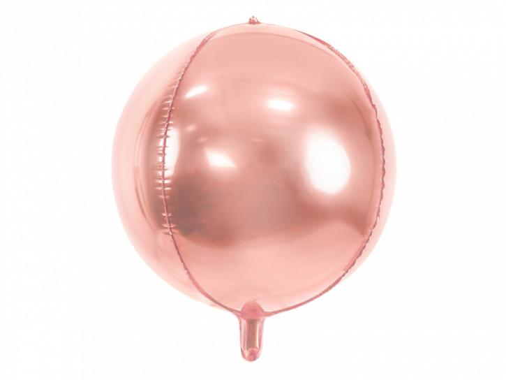 Folienballon Ball rosegold