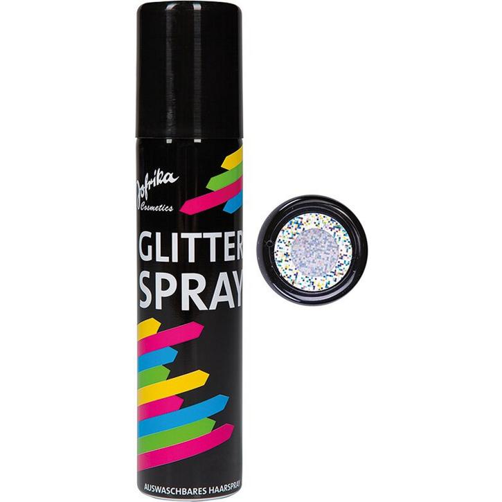 Glitter Spray silber 100ml