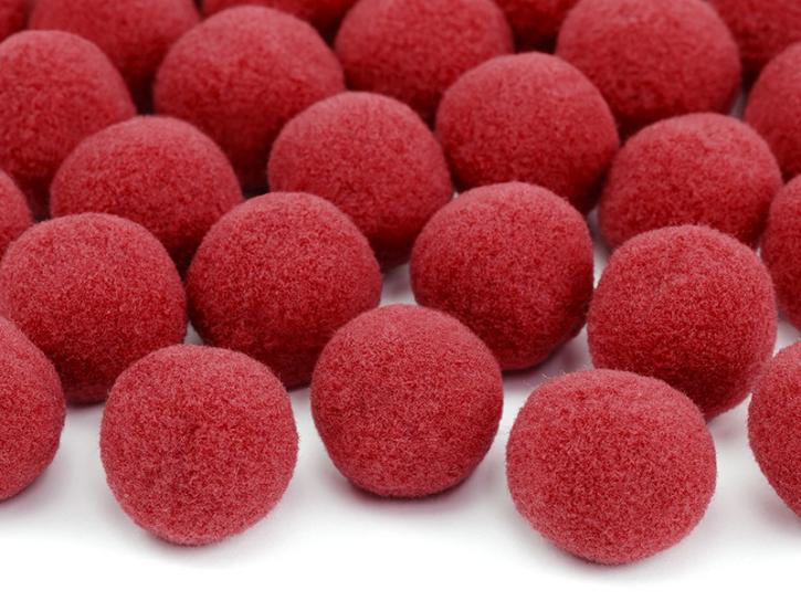 Pompons rot 20 Stk.