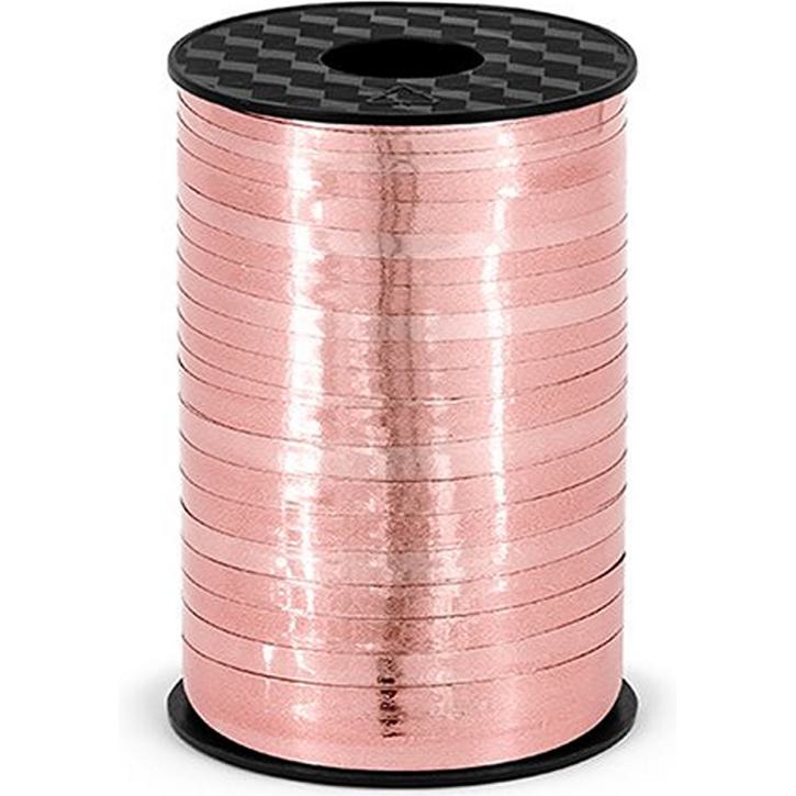 Ballonband Polyband metallic rosegold