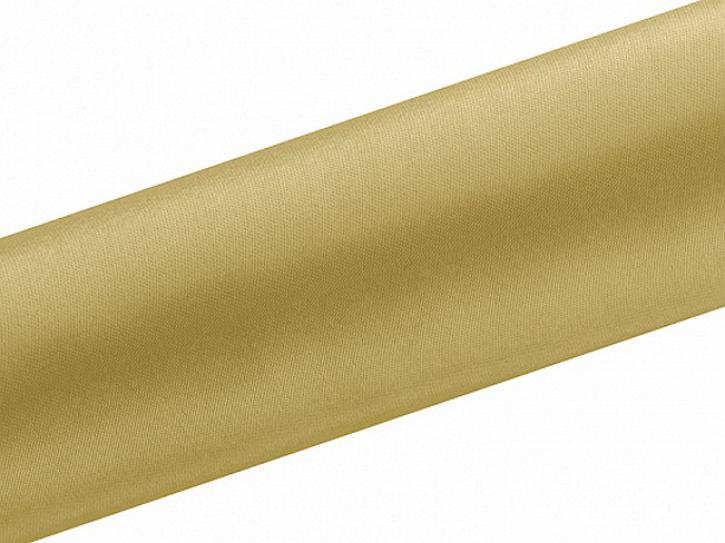 Läufer Satin gold 9m