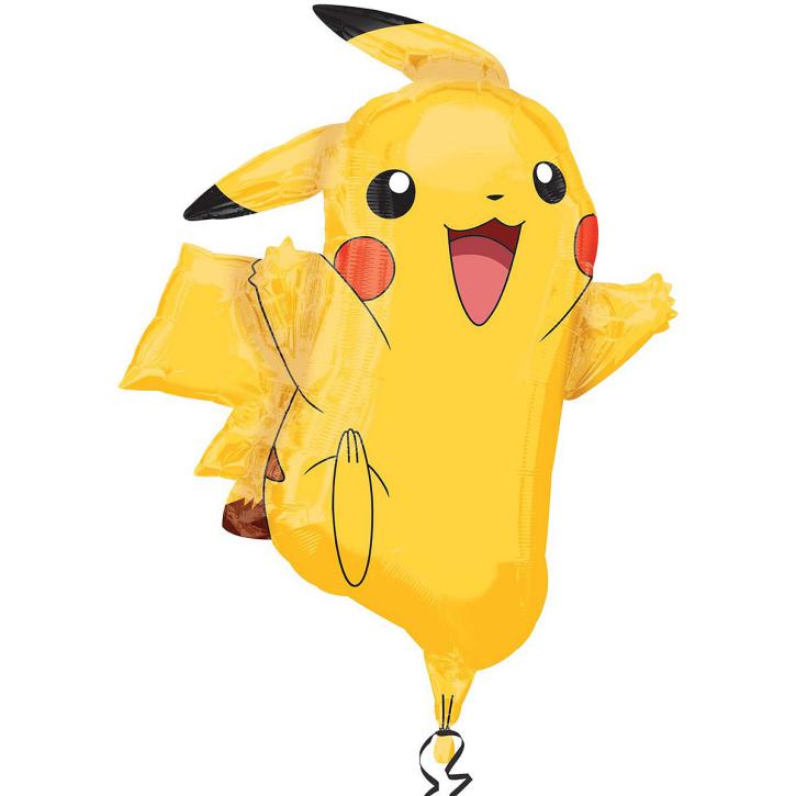 Folienballon Pikachu Pokemon groß