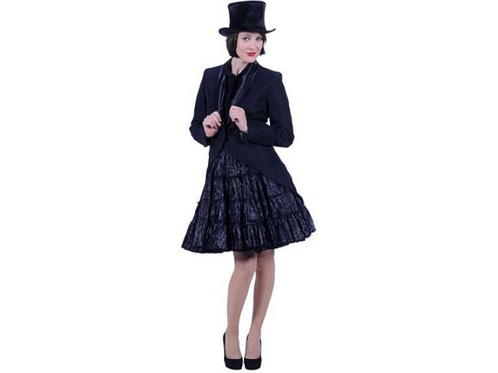 Frack Damen deluxe schwarz Gr. XS