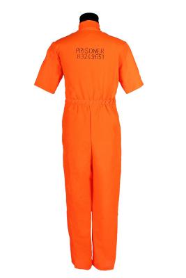 Kostüm Gefangener orange Gr. XL/2XL