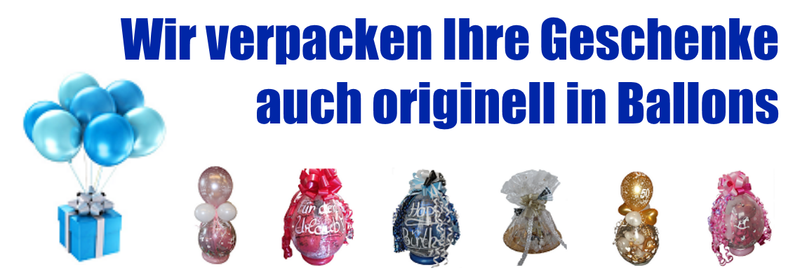 Verpackung Ballons